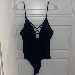 Express black bodysuit